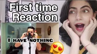 First time reaction to Gabriel Henrique - I Have Nothing (Whitney Houston)