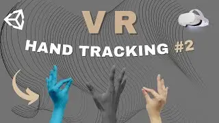 Hand Tracking UI (NO CONTROLLERS) | Unity VR Tutorial for Oculus Quest