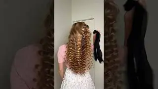 Yes or No? 😋♥️ #hairstyle #hairtok #hairhack #hairtutorial #hair #easyhairstyle #beautifulcurls