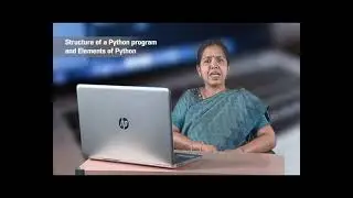 Structure of a Python Program, Elements of Python