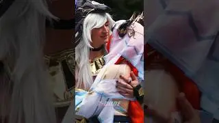 Nilou X Cyno Genshin Impact Cosplay featuring @shura.c0s and @corby_cos.play #cosplay #genshinimpact