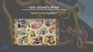 Marceline Market on Disney's ** NEWEST ** Cruise Ship - The DISNEY WISH || Buffet Style Foods!