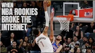When NBA Rookies BREAK the Internet...