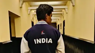Harshit pandey playing in 22nd asian karate championship  India 🇮🇳 vs hong kong 🇭🇰  #karate #kumite