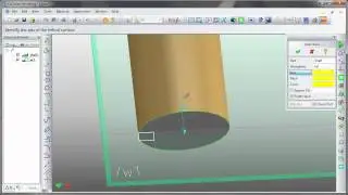 3D CAD: Creo Elements/Direct Modeling : Lofted Helix Command