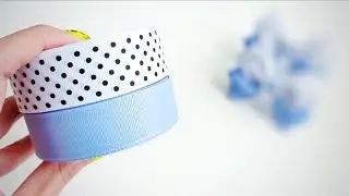 ALL MY BOWS ARE EASY TO REPEAT! Bows made from 2.5 cm ribbons
