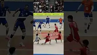Team Japan’s Super Fast Counterattack 🥶 #epicvolleyball #volleyballworld #volleyball