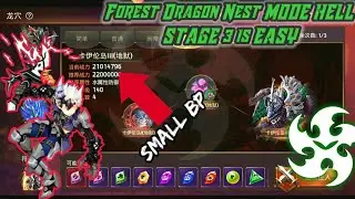 Solo Run RAVEN Forest Dragon Lair Final Stage Mode Hell - Dragon Nest Mobile