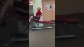 Тяга блока на челюсть😳😂New exercise super jaw #motivation #gym #bodybuilding