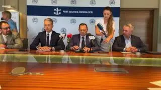 Briefing  w Zarządzie Morskich Portów Szczecin i Świnoujście