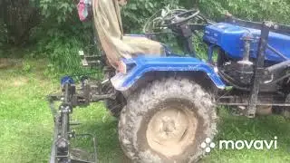 Scythe for mini tractor Scout T-18: problems, installation!!!