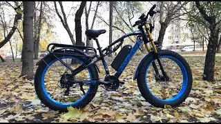 Электровелосипед Cryusher XF900 Mountain Motorcycle-Style Ebike