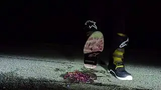 Golden Tech 7 MX Boots making some grape juice