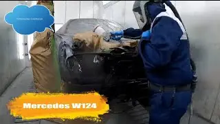 Mercedes-Benz E-Klasse W124 Unterboden versiegeln und auslackieren #Project61