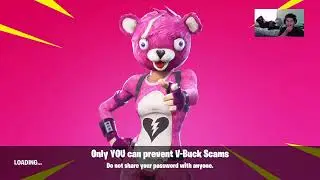 Fortnite strip challenge with my girlfriend 
