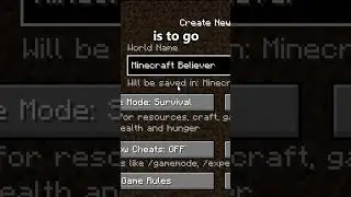 Minecraft but I HAVE to sing BELIEVER?! 😳 