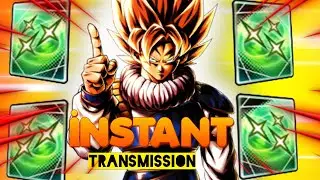HIS GREEN card IS UNIQUE!! |dragon ball legends gameplay