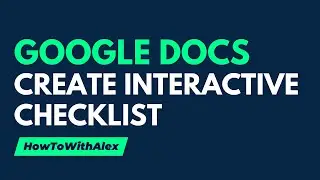 How to Make an Interactive Checklist in Google Docs