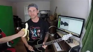 Metallica - Blackened Intro (Reversed & Normal) while eating a banana