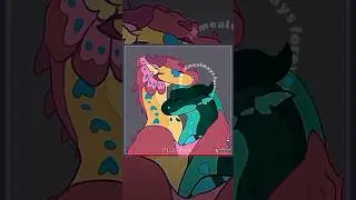 Эдит Карапакс и Кинкажу | Драконья сага | edit Kinkajou & Turtle | Wings of fire