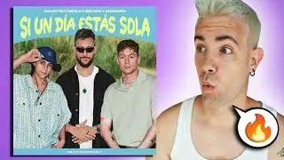 cuanto LO ESPERABA!!! 😍😍 REACCIÓN a Emanero, Valentino Merlo, Big One - Si Un Día Estás Sola 🔥🔥🔥