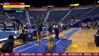 Natalie Wojcik Vault Michigan vs Denver 2023 9.900
