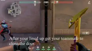 VALORANT OP DOOR PEEK