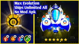 Galaxy Attack! Space Shooter All Ships with Max Evolution money and games