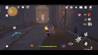 A Labyrinth Walkthrough in the The Great Red Sand - Sumeru Çöl Haritasındaki Bir Labirent
