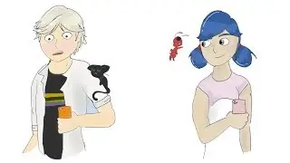 ''Muscles'' Miraculous Ladybug Comic / Çizgi Roman