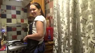 Саша-ЖАДИНА/ Не Знала Что Снимает/ Готовлю Ужин/
