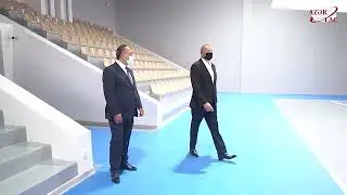 Goranboy Olimpiya İdman Kompleksinin açılışı olub