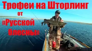 Ловим щуку. Настоящие трофеи на Шторлинг от Русской блесны. Отзывы наших покупателей.