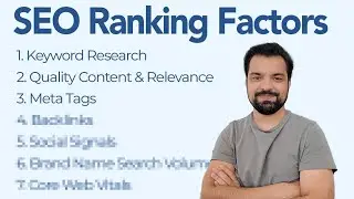 9 Important SEO Ranking Factors (Explained in Urdu/Hindi)