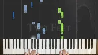 Two Feet - Lost The Game | Synthesia Piano Tutorial