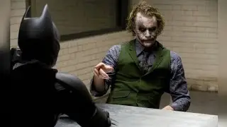 Batman interrogating joker scene best edit dark knight full screen....||