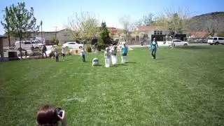 Kids Easter Sack Race