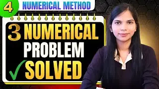 4. Numerical Problem on Error Analysis | Numerical Methods Error Analysis