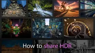 How to share HDR images on the web with Lightroom