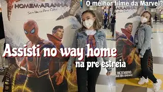 vlog assisti HOMEM ARANHA SEM VOLTA PARA CASA || GIULIA FREITAS