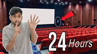 24 hours challenge in a movie theatre