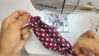 How to sew easy scrunchie