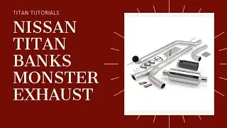 INSTALLING The ULTIMATE Nissan Titan Exhaust from Banks Power Products