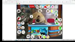 UPDATE talking tom and ben news V2 where tom eats a different slice of cake