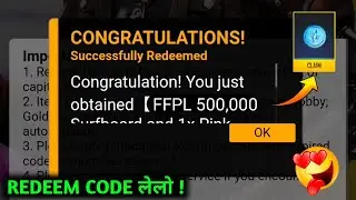 FREE FIRE REDEEM CODE TODAY | FF REWARDS REDEEM CODE | FF REDEEM CODE TODAY
