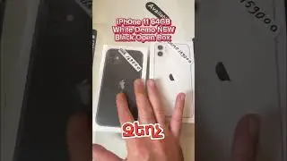 iPhone 11 64GB լիովին նոր բաց տուփերով սահմանափակ քանակ մեծ զեղչ