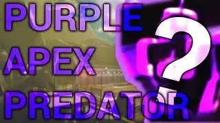 OFFICIAL Purple Apex Predator Leak | TDX