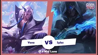 SekiiroZ | Yone vs Sylas - MID Patch 13.4