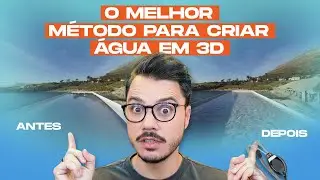 TUTORIAL ÁGUA REALISTA 3DS MAX | COMO CRIAR ÁGUA NA CENA DE ARCHVIZ