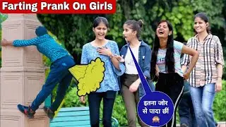 Farting In Public Prank 2024 || Public Reaction 🤣||Part 2||  Crezy Boy #fartingprank